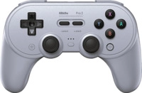 8BITDO Pro 2 pad Gaming Controller Grau f&uuml;r Nintendo Switch, Switch 2, PC, Android,