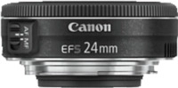 CANON EF-S 24mm 1:2,8 STM - 24 mm f/2.8 (Objektiv f&uuml;r Canon EF-Mount, Schwarz)