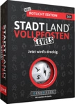 D & R DENKRIESEN STADT LAND VOLLPFOSTEN Levels Rotlicht Partyspiel Mehrfarbig