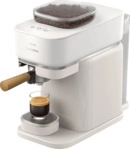 PHILIPS BAR302/20 Baristina Espressomaschine Weiss/Eschenholz