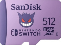 SANDISK Pok&eacute;mon&trade; Gengar microSD&trade;-Karte 512 GB, Flash-Speicherkarte, Lila