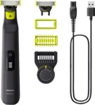 PHILIPS QP6542/15 OneBlade Pro 360 Face&Body, Barttrimmer, Schwarz