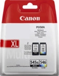 CANON PG-545XL/CL-546 Tintenpatrone Schwarz, Cyan, Magenta, Gelb