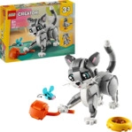 LEGO Creator 31163 Graue Katze Bausatz, Mehrfarbig