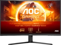 AOC CQ32G4VE 31,5 Zoll QHD Gaming Monitor 0,5 ms Reaktionszeit 180 Hz