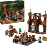 LEGO Minecraft 21272 Waldanwesen mit Boxring Bausatz, Mehrfarbig