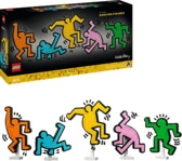LEGO ART 31216 Keith Haring &ndash; Tanzende Figuren Bausatz, Mehrfarbig