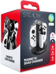 STEALTH Quad Charging Dock Ladestation, Nintendo Switch 2 Zubeh&ouml;r, Schwarz