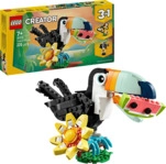 LEGO Creator 31173 Wilde Tiere: Tropischer Tukan Bausatz, Mehrfarbig