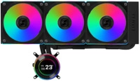 LIAN LI HYDROSHIFT II LCD-C 360CL ARGB AiO Wasserk&uuml;hlung, Schwarz