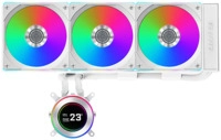 LIAN LI HYDROSHIFT II LCD-C 360CL ARGB AiO Wasserk&uuml;hlung, Wei&szlig;