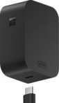 MICROSOFT Surface 45 Watt USB-C Netzteil Ladeger&auml;t Microsoft, Schwarz