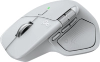 LOGITECH MX Master 4 for Mac Maus, White Silver
