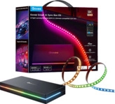 GOVEE KI TV/PC Synchronisierungsbox 2 8K@60Hz, 4K@144Hz Sync Box RGBWIC, Farbe
