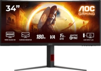 AOC CU34G4 34 Zoll WQHD Monitor 0,5 ms Reaktionszeit 180 Hz