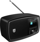 PHILIPS TAV 2000 DB/00 Portables Radio, AM, DAB, DAB+, FM, Bluetooth, Schwarz