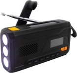 DENVER SCD-2033 DAB-Radio mit Solarkurbel, Radio