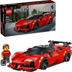 LEGO Speed Champions 77254 Ferrari SF90 XX Stradale Sportwagen Bausatz, Rot