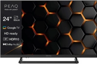 PEAQ PTV 24GH-5025C Google LED TV (Flat, 24 Zoll / 60,0 cm, HD-ready, SMART TV)