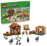 LEGO Minecraft 21596 Angriff des Magiers auf das Dorf Bausatz, Mehrfarbig