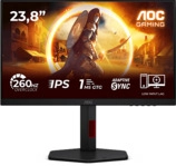 AOC 24G4ZR 23,8 Zoll Full-HD Gaming Monitor 0,3 ms Reaktionszeit 260 Hz