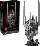 LEGO Icons 11373 Der Herr der Ringe: Saurons Helm Bausatz, Mehrfarbig