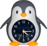 MEGALIGHT Poppy Penguin Wecker + Nachtlicht