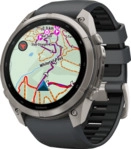GARMIN FENIX 9 PRO - INREACH, 51 MM TITAN Smartwatch Titan Silikon, 26mm,