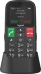 GIGASET GL30 Seniorenhandy, Schwarz