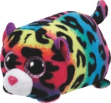 TY Teeny Ty Jelly Leopard Bunt 10 cm Pl&uuml;schfigur