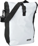 FISCHER 86264 GEP&Auml;CKTR&Auml;GERTASCHE KURIER, Wei&szlig;/Schwarz