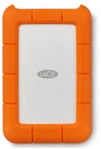 LACIE Rugged USB-C Festplatte, 1 TB HDD, 2,5 Zoll, extern, Silber/Orange