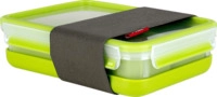 EMSA 518098 Clip & Go Lunchbox Transparent/Gr&uuml;n