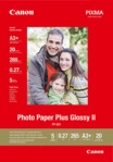 CANON Plus Glossy II PP-201 Fotopapier 100 x 150 mm 50 Bl&auml;tter, Kurzanleitung