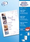 AVERY ZWECKFORM 2579-100 Superior, einseitig beschichtet, 150 g/m&sup2; Inkjet-Papier 210