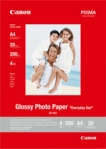CANON G-501 Fotopapier gl&auml;nzend A 4 nein mm A4 Canon GP-501 Fotoglanzpapier 20 Blatt
