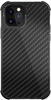 BLACK ROCK Robust Real Carbon, Backcover, Apple, iPhone 12, 12 Pro, Schwarz