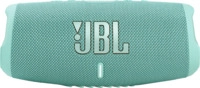 JBL Charge 5 Bluetooth Lautsprecher, T&uuml;rkis, Wasserfest