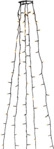 KONSTSMIDE 6361-820 LED Baummantel, Dunkelgr&uuml;n, Bernsteinfarben