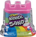 SPIN MASTER 36704 KNS Kinetic Sand Rainbow Unicorn Castle (141g) Spielsand,