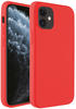 VIVANCO Hype Cover, Backcover, Apple, iPhone 12, 12 Pro, Rot