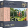 TREFL Holz Puzzle (1000 Teile) - Viktorianisches Haus Mehrfarbig