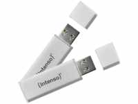 INTENSO Ultra Line Doppelpack USB-Stick, 64 GB, 70 MB/s, Silber