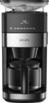 KRUPS KM8328 Grind Aroma Kaffeemaschine Schwarz/Silber
