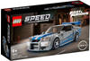 LEGO Speed Champions 76917 2 Fast Furious – Nissan Skyline GT-R (R34) Bausatz,
