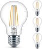 PHILIPS 77757900, PHILIPS LED Lampe E27 ersetzt 60W LED Lampe warmweiß Glas