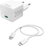 HAMA PD Lightning Ladeger&auml;t Apple, 5-12 Volt 20 Watt, Wei&szlig;