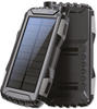 DENVER PSO-20009 Solar Powerbank mit 2 USB Ausgängen