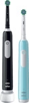 ORAL-B Pro Series 1 Duopack Elektrische Zahnb&uuml;rste Blue/Black,