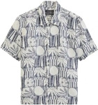 Marc O'Polo 5000012802, MARC O'POLO Leinenhemd blau | L Herren